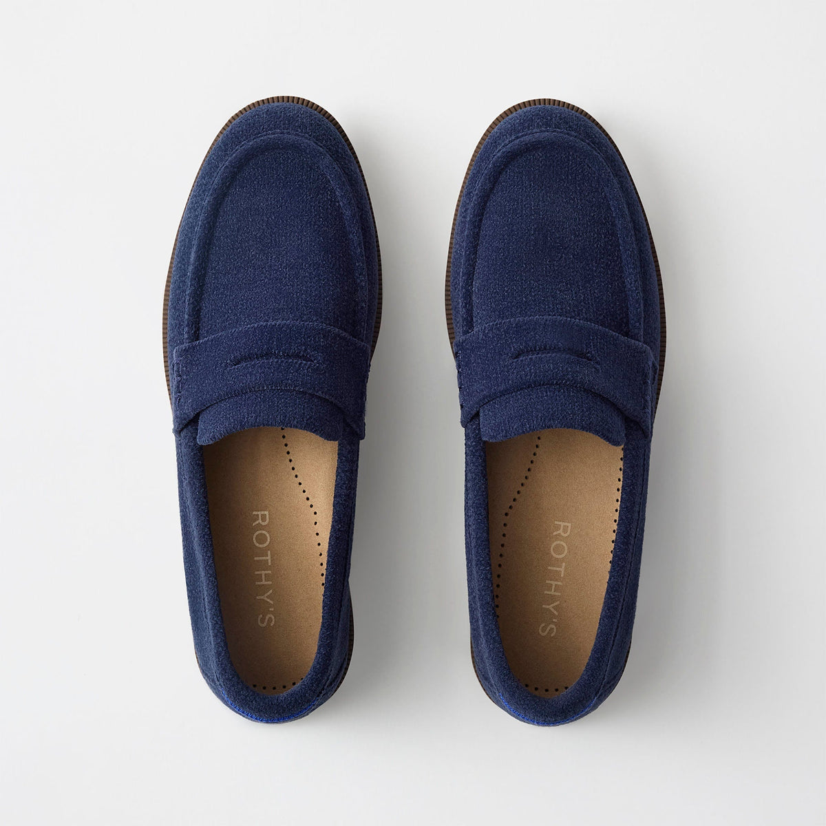The Penny Loafer - ReVelvet™ Navy