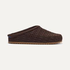 The Casual Clog - Chocolate Crochet