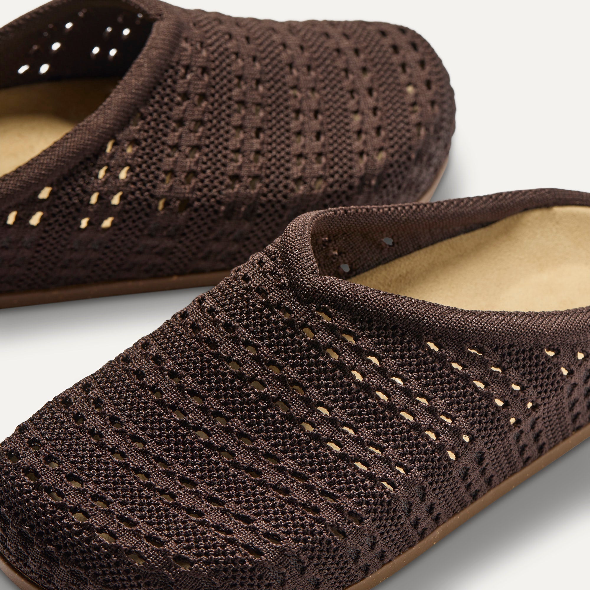 The Casual Clog - Chocolate Crochet